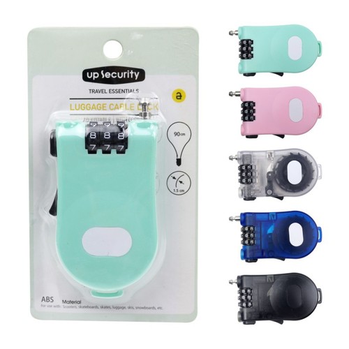 Manufacturer cartoon anti-theft lock zinc alloy luggage password lock backpack padlock trolley case mini lock