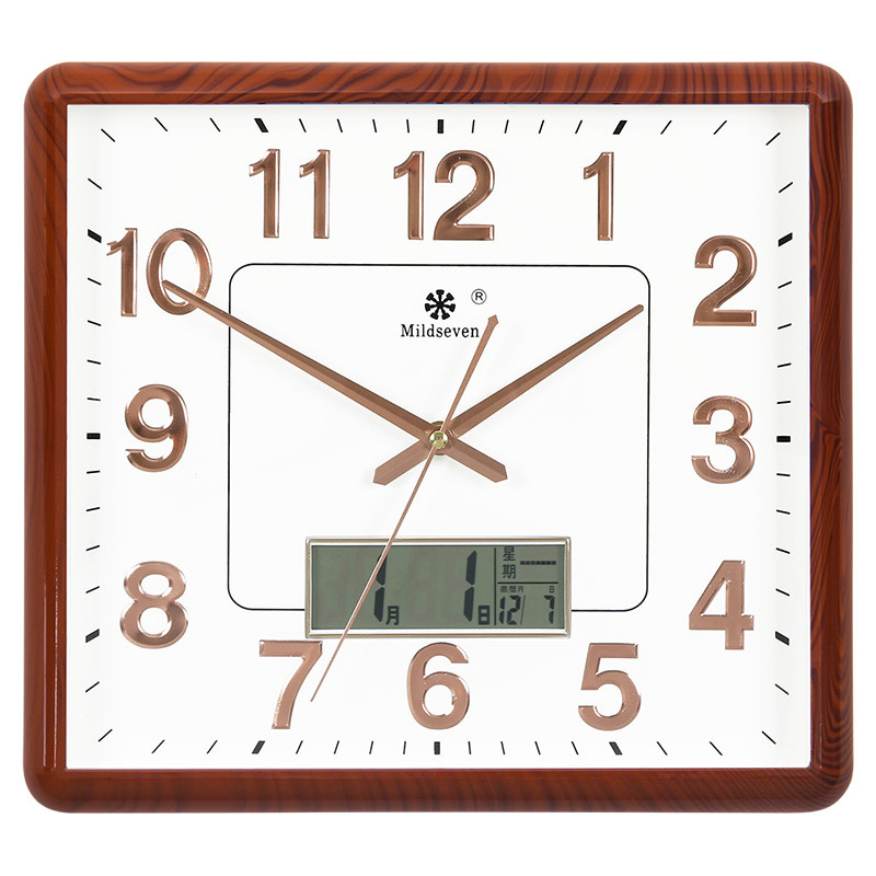 "Calendar" gold Wood -30*33cm