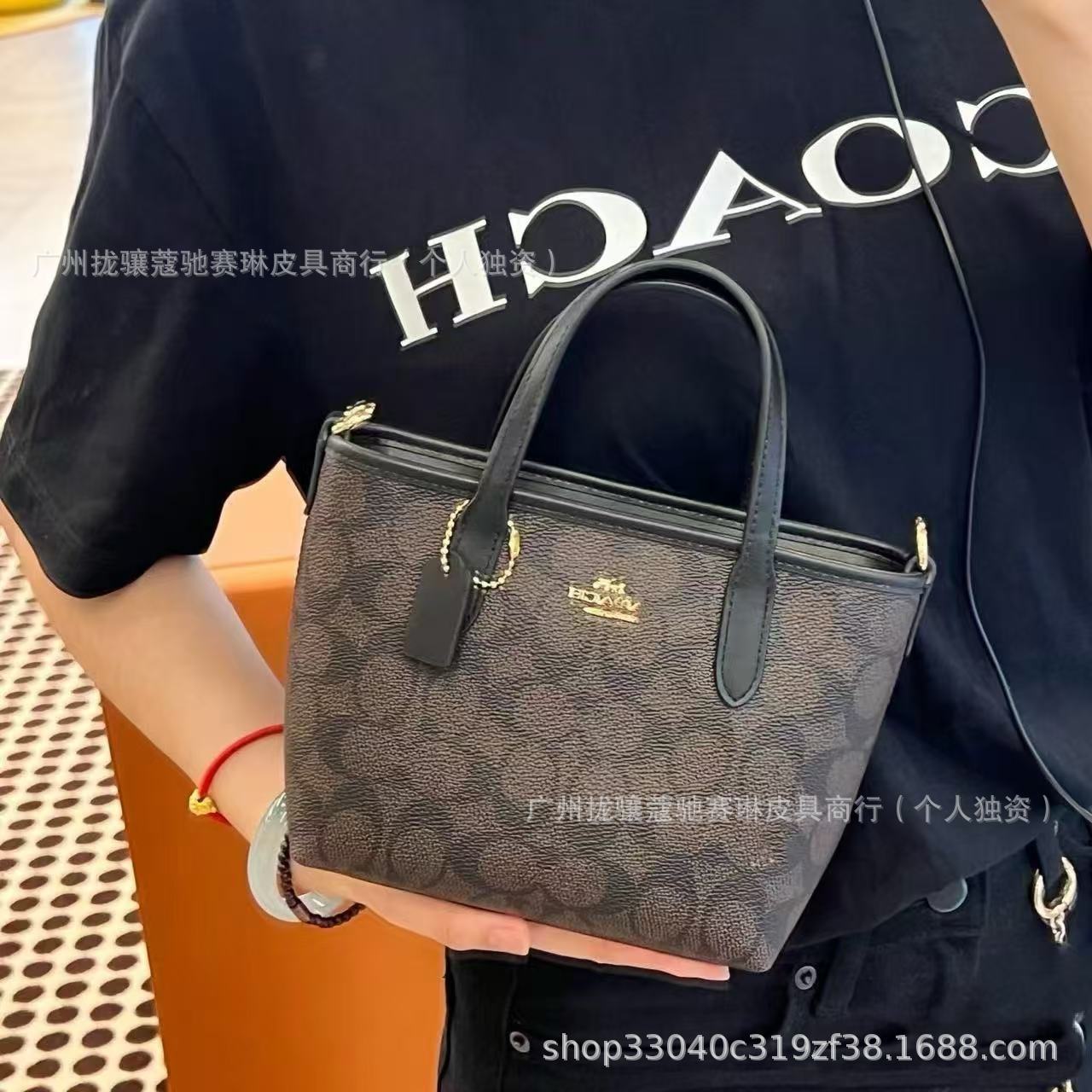 2024 nueva mini city clásica presbiteriana tote bag exquisito y compacto bolso de mensajero de canasta de verduras portátil