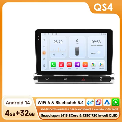 navigator all-in-one machine, DVD Navigation - 432g-wifi4g-version-6115-carplay-eight-core-9inch-suitable-for-17-23-citroen-c3-high-configuration
