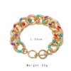 Rainbow chain, trend bracelet, jewelry, suitable for import