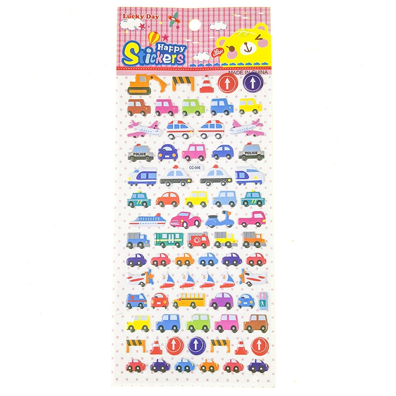 Award for kindergarten, children's three dimensional sticker, cute dinosaur for dressing up, in 3d format, Korean style, factory direct supply