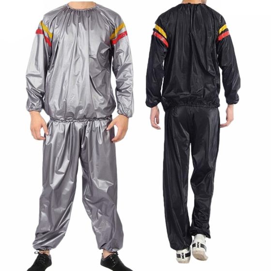 Cross-border Fashion Trend New Storm Sauna Clothing Retro Meat Reduction Sweat Clothing Bath Clothing Sweat Steam Clothing Tinker Clothing suit