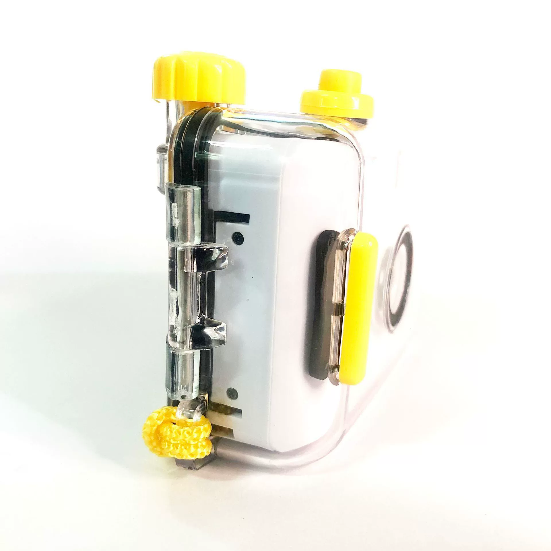White retro waterproof camera for students, Birthday gift