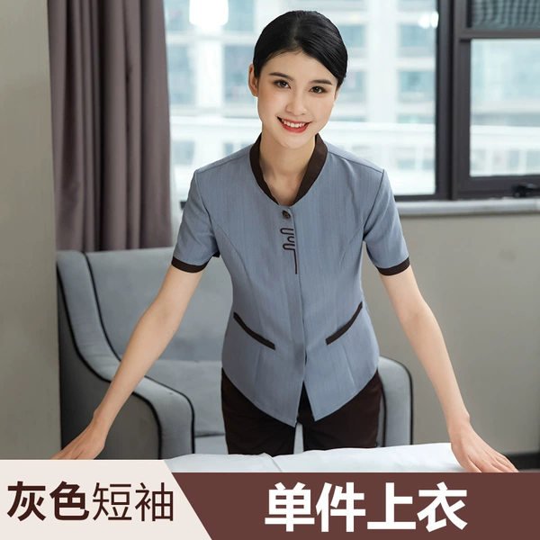 Gray single top (short sleeves)