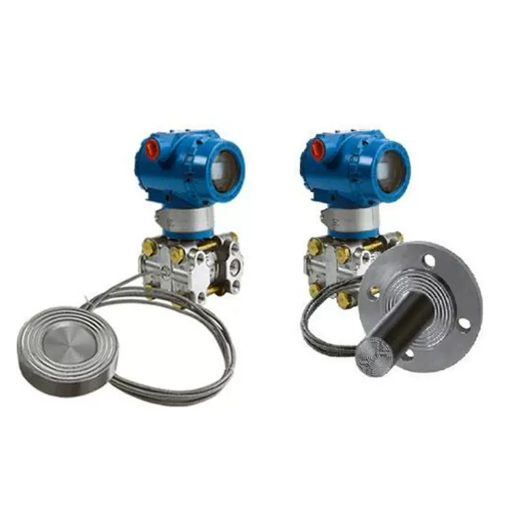 双法兰液位计变送器差压电容式防腐防爆高温高压压力液位4-20ma