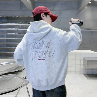 男童连帽卫衣春秋款2025新款韩版儿童秋装打底衫男孩刺绣上衣炸街