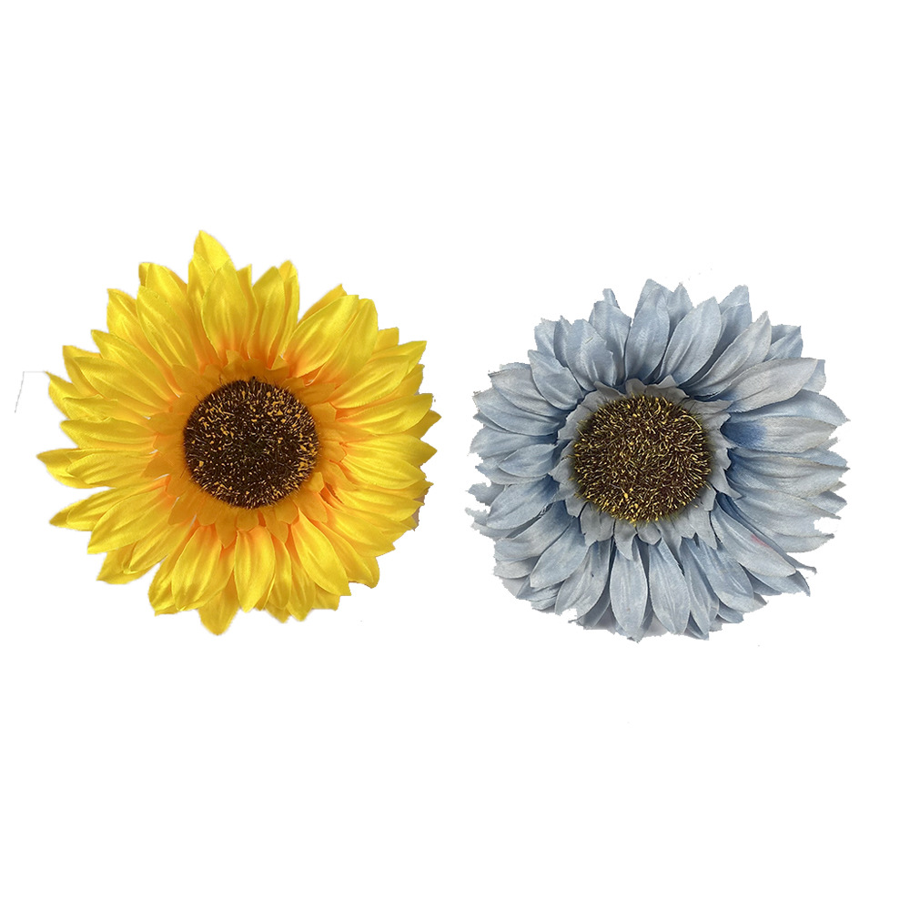 Simulación girasol ins viento decoración de la sala de estar props de fotografía boda al por mayor flores de sol hechas a mano diy regalos de flores falsas