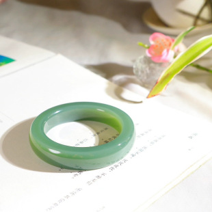 Jin Yu Tang Xinjiang Hetian Jade Collection Grade Hetian Jade Bracelet Jade Extremely Delicate and Warm Feel