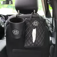 Автомобильная коробка бумажных полотенец мусорная корзина два в одном сети красный леди креативный милый автокресло передняя подвесная коробка для перекачки бумаги