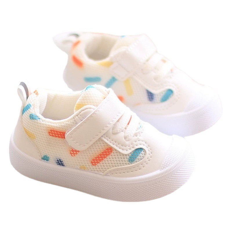 Детская обувь для малышей сетчатая Обувь Весенняя и осенняя функциональная обувь с мягкой подошвой детская обувь для мальчиков и девочек От 1 до 3 лет повседневная обувь