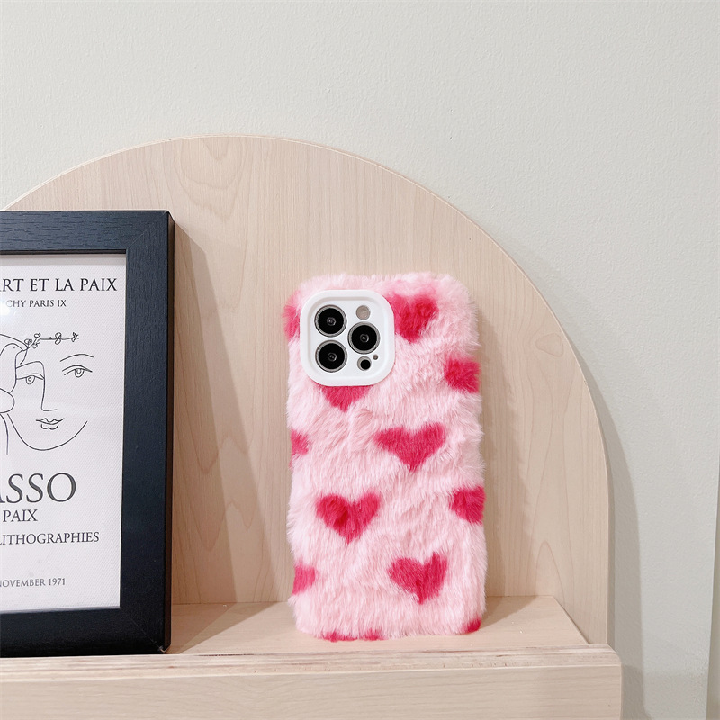 Title 10, Love Plush Silikon Telefon Kılıfı, yumuşak ve k...