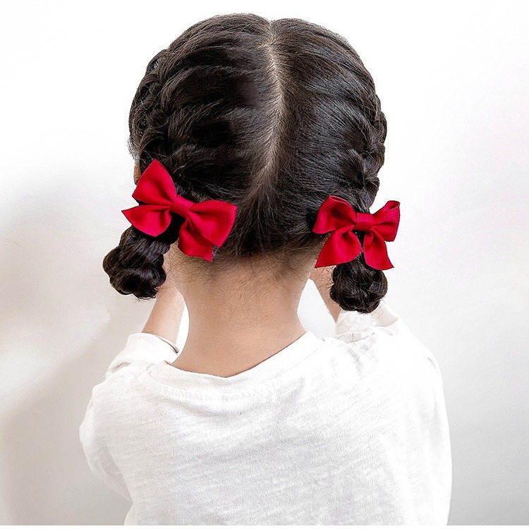 Clipper de cabello de malla de arco para niños brocas de cabello negras lindas frises rotas brocas de cabello adorables adorables joyas de cabello de niña