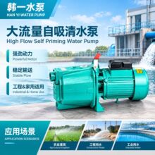 家用220V高压自吸喷射泵静音抽水泵高扬程自来水水井抽水机增压泵