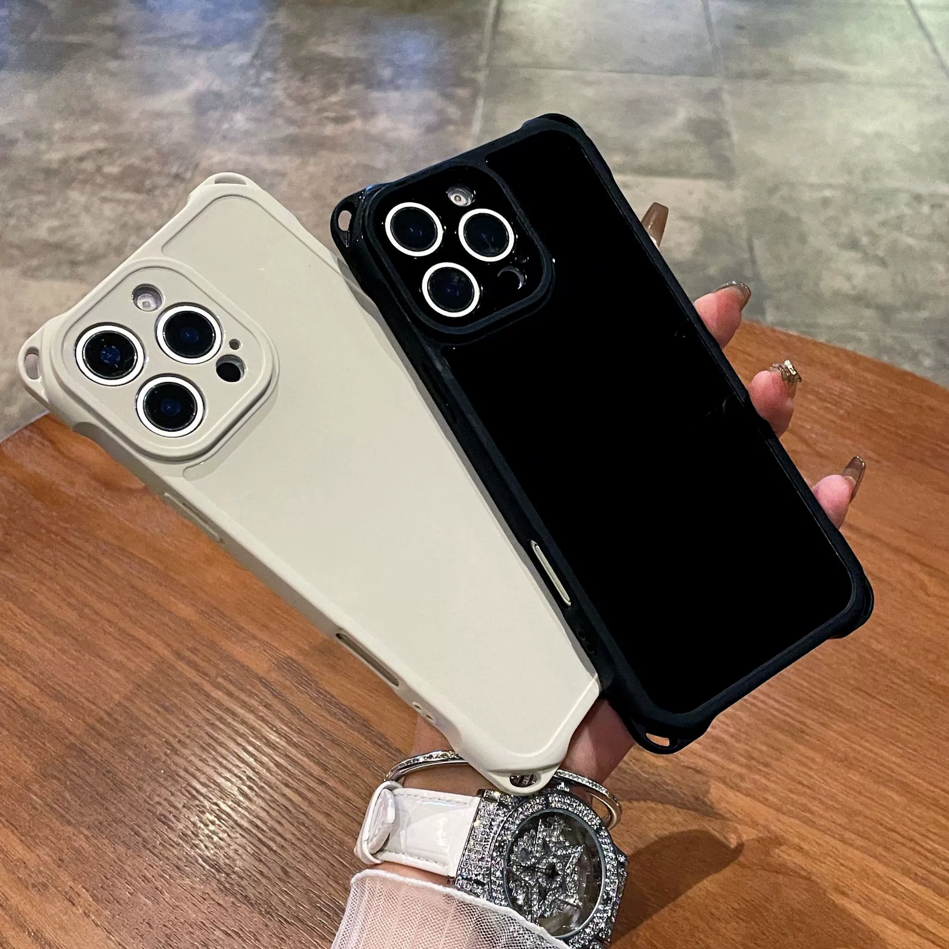 Apple защитные накладки на углы, чехол для телефона Pro, совместим с iPhone 16, защита от падений, 13/12