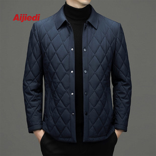 Men's cotton-padded jacket lapel coat explosive men's cotton-padded jacket winter cold-proof warm men's cotton-padded jacket middle-aged cross-border light mature wind