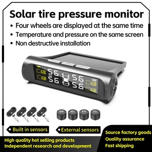Ty01 yüksək dəqiqlikli günəş enerjili simsiz şin təzyiq monitoru TPMS