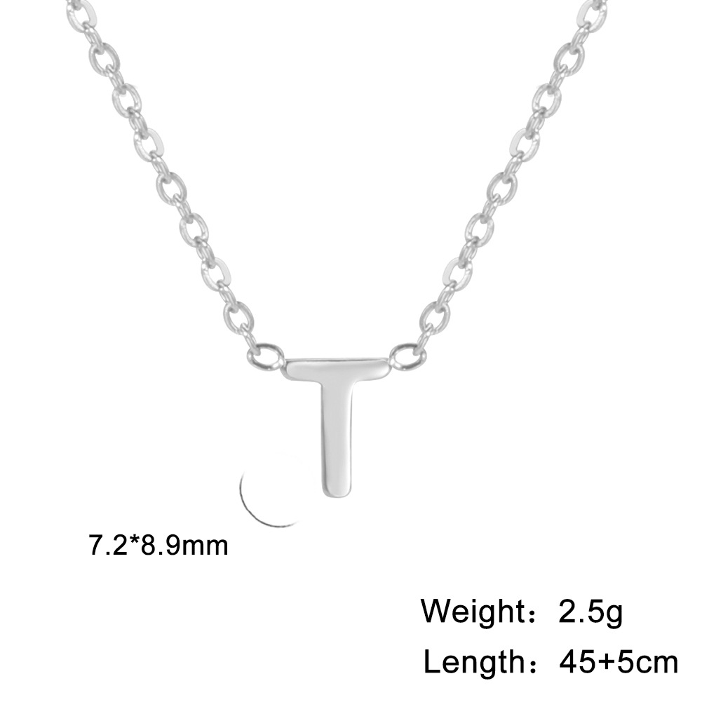 Steel, letter T