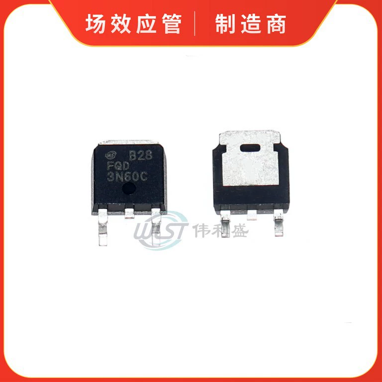 ФИД3Н60СТМ заплатка до-252 N канал 600В 2.4А полевой MOSFET 3n60c