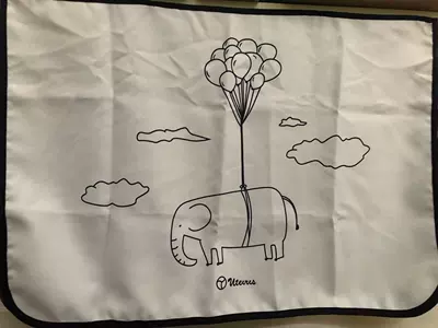 suction type, Car curtains - elephant-balloon-universal-size