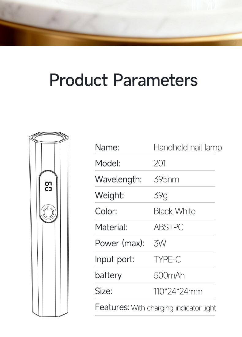 Wood's Lamp for Cat Moss Uv Curing Manicure Purple Light Lamp for Currency Detection and Fungus Detection 365 Uv Flashlight