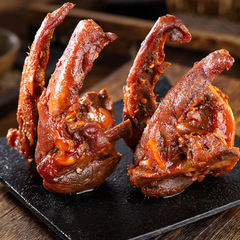 Ma Ma Xiang Hot Sichuan Peppercorn Duck Ribs 85g Ready-to-Eat Pickled Snack for Drinking and Leisure with Independent Small Packaging, Internet Famous Snack