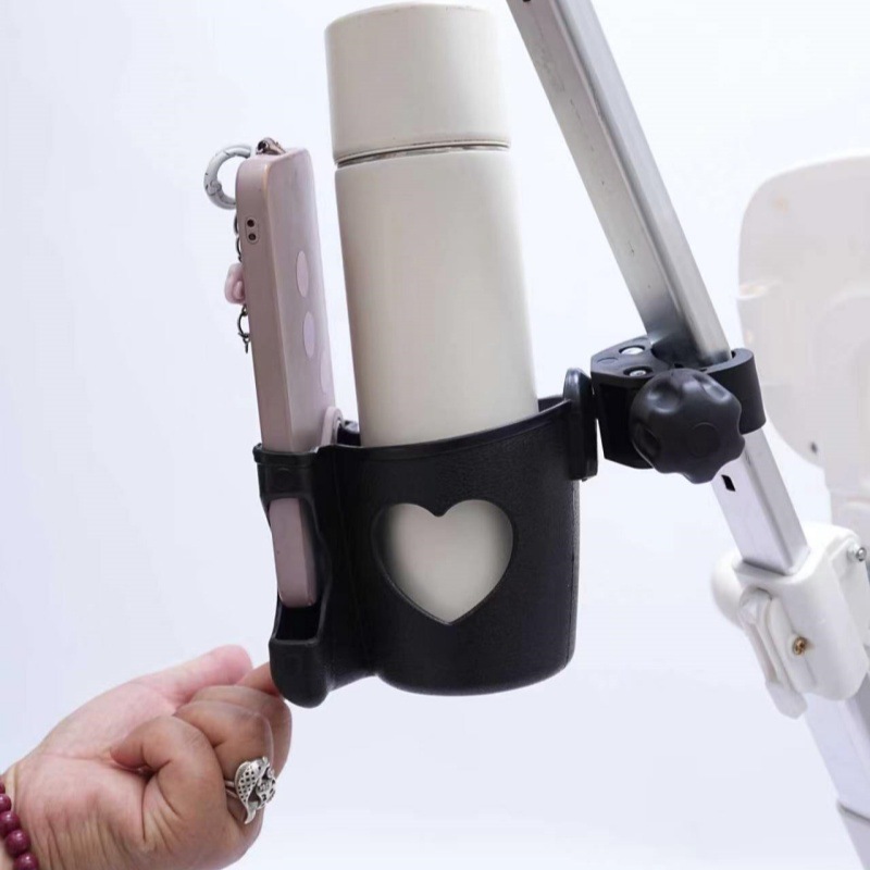 Portavasos para cochecito de bebé 2 en 1, soporte universal para botella y vaso para ciclismo