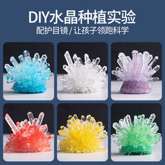 Crystal planting and growth experimental set children's handmade DIY educational toys for primary school students wholesale
