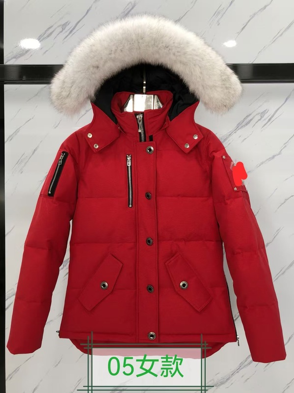 3Q剪刀羽绒服06款狐狸毛领冬季情侣05款Moose Down Jaeket|undefined