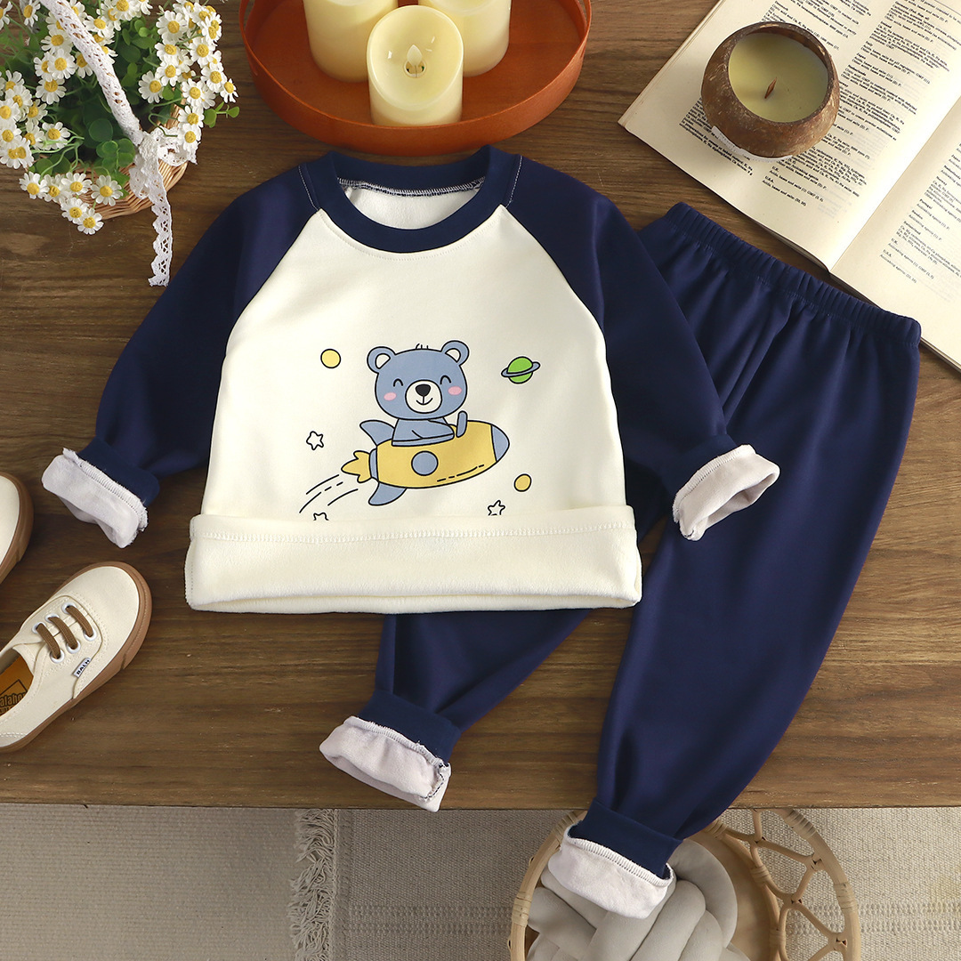 Children's keep warm underwear