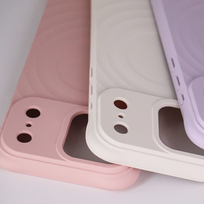 Силиконовый кейс для телефона (совместимо с Apple) для iPhone 16 Pro — 3D текстурированный магнитный дизайн, ударопрочный