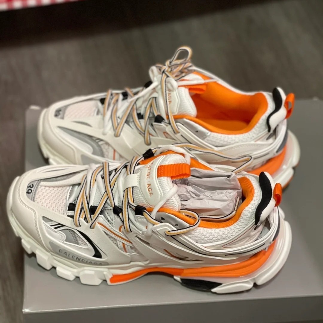 Putian Pure Original Paris Track3.0 Dad Shoes Thick-Soled Height-Increasing Sneakers Retro Casual Running Shoes for Men and Women