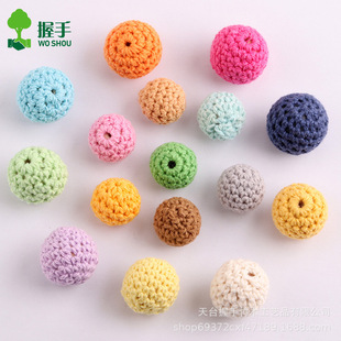 20mm��ɫ�ֹ��h�ë��ľ���h���� ԭľë����diyĥ�����������l