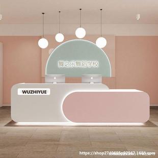 Swimming Interest Children's Dance Studio Front Desk Kindergarten Front Desk Bar Counter Cashier Children's Interest Class Desk Swimming
