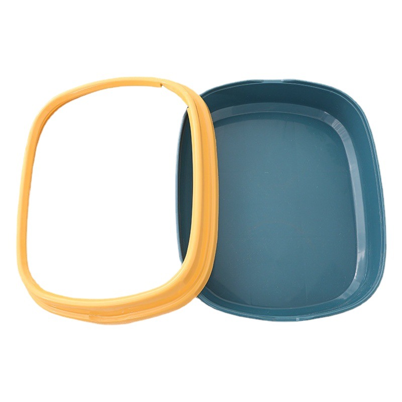 Caja de arena para gatos gran casa semicerrada estilo serie caja de arena para gatos inodoro suministros para mascotas al por mayor venta caliente transfronteriza