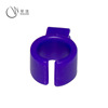 Creative tobacco firing device Silicone cigarette ring game office cigarette bracket anti -smoked yellow finger tobacco