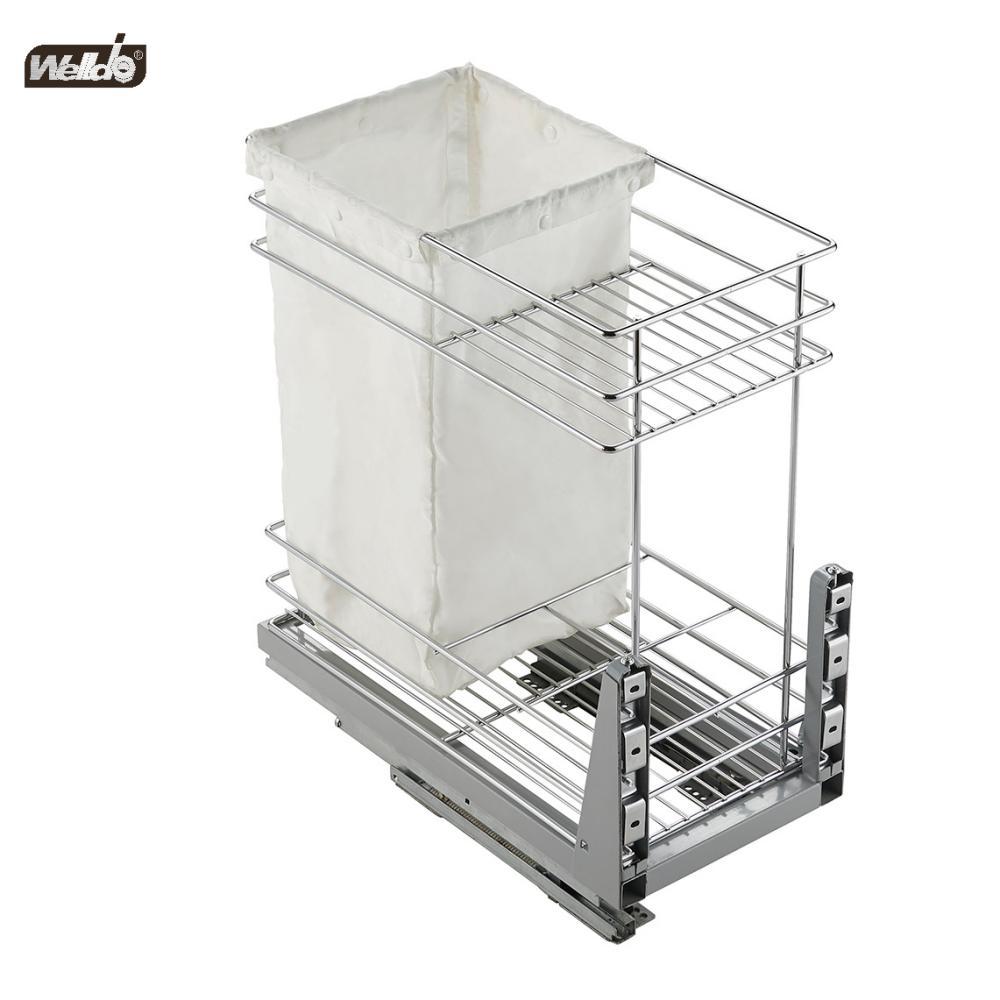 Welldo纬东 厨房地柜2层抽屉式拉篮橱柜抽屉式2层收纳拉篮