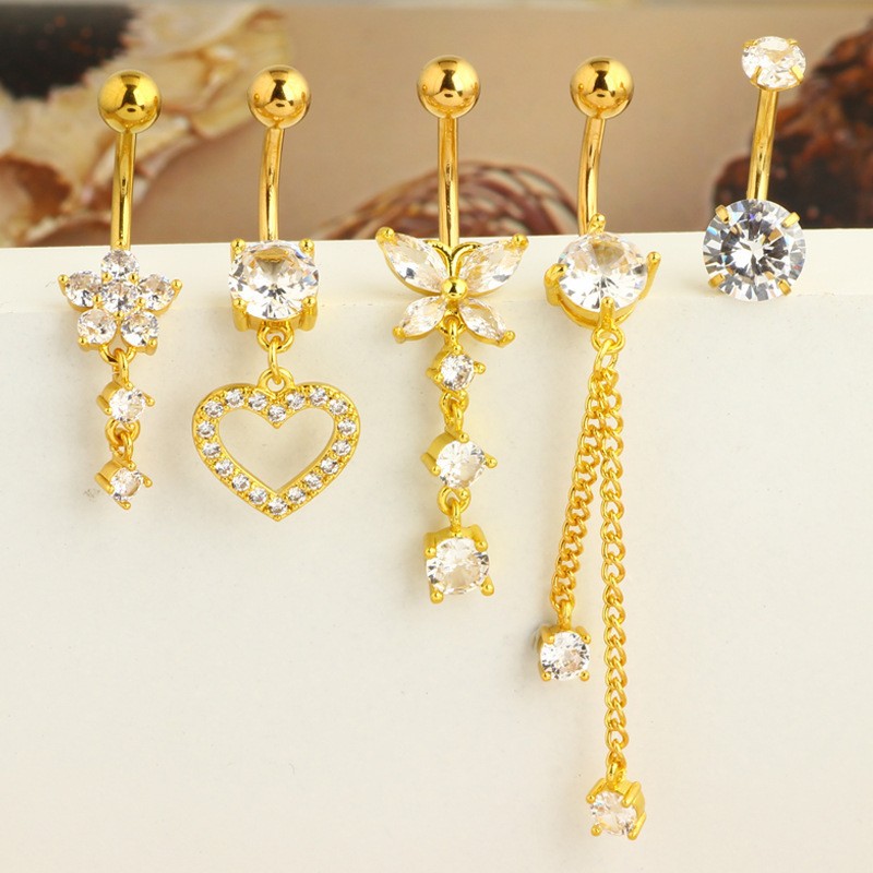 Pointed titanium steel lip stud product view