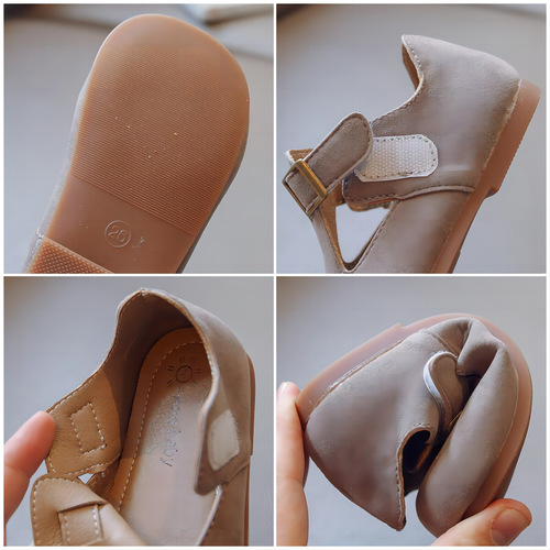 Children's Leather Shoes  Spring New Girl's Princess Shoes Pig Skin Little Perfume Style Fashion Single Shoes Children's Cross-border