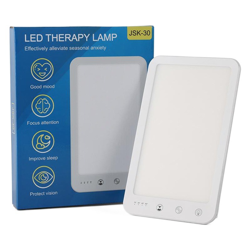 Luz de fototerapia SAD transfronteriza Luz de depresión SAD Luz de fisioterapia de salud emocional Luz de fototerapia de temporización LED de atenuación inteligente