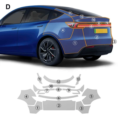 Car-Specific Invisible Car Cover Tpu – Car paint protective film - package-4-25-26-renewal-modelyl