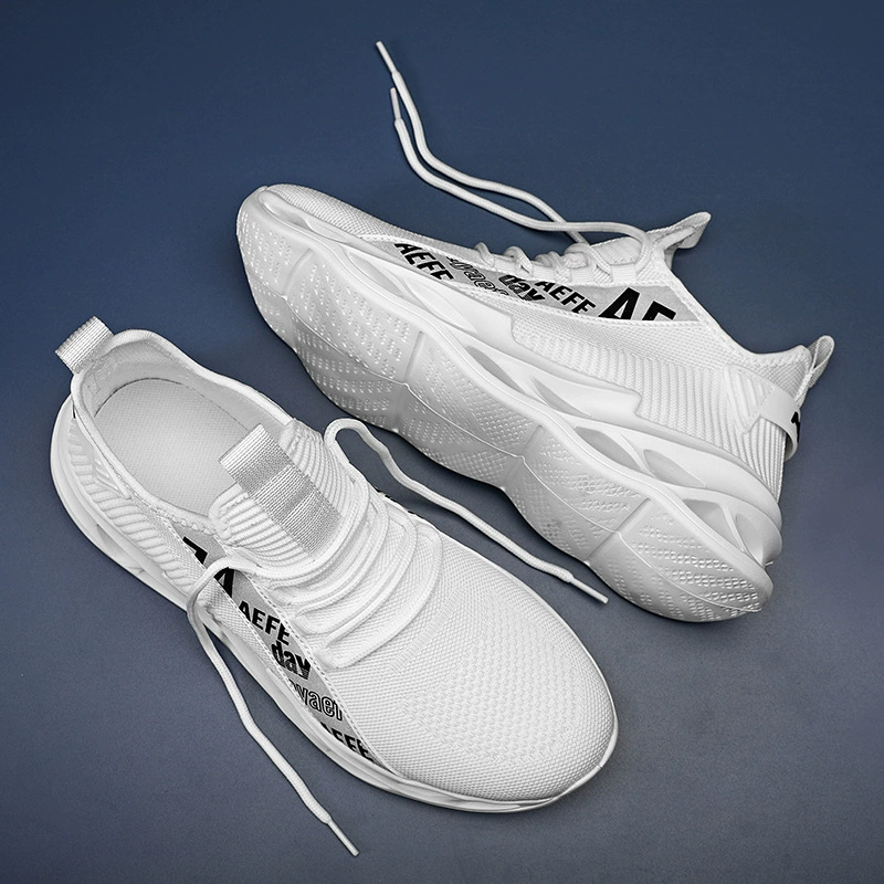 Новая летняя спортивная обувь мужская трансграничная внешняя торговля сетка дышащая спортивная обувь пара супер легкий размер трансграничная спортивная обувь