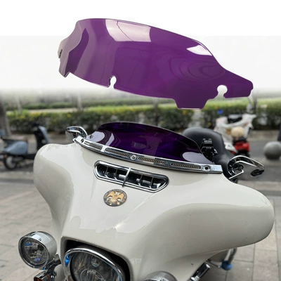 Motorcycle front windshield | Fixed Wing Windshield Set