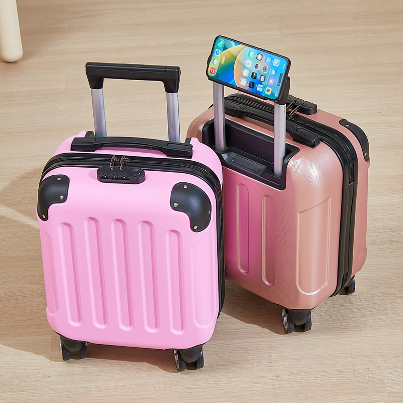 Wholesale Carry-On Luggage 14inch Small Suitcase, Exquisite and Lightweight Password-Protected Suitcase, Small Trolley Case, Carry-On Travel Suitcase