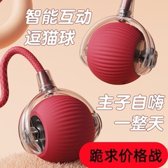 クロスボーダー耐噛み自動猫ボール猫のおもちゃボールは自分でいいです。