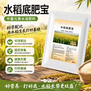 水稻底肥宝水稻种植专用调理土壤促根壮苗改善品质微生物肥