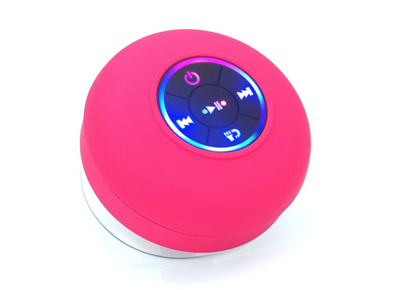 メーカーの新型スピーカーledが光る浴室防水bluetoothスピーカー大吸盤携帯電話スタンド音響|undefined
