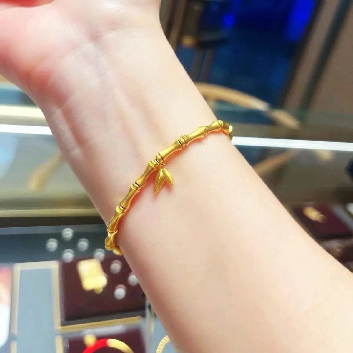 Classic Bamboo Bracelet Simple Fashion Beaded Accessory_voghion.com