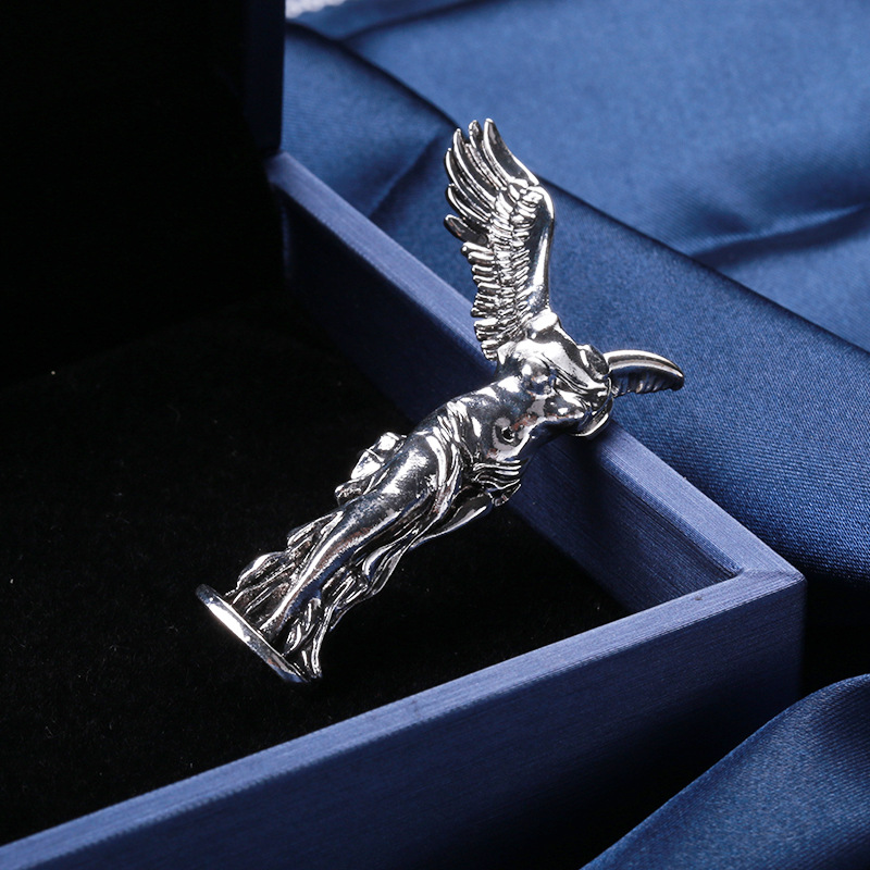 14g Weight Brooches Classification Banquet, Tea Party Occasion Alloy Material Angel Pattern All Seasons Season Women's Gender Classical, Retro Style Classical Retro Pin Angel Alloy Women's Brooches 6