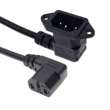 IEC320 C14���ݽz�̶���C13Ʒ��β�p���^����ĸ�Դ���L�����~��